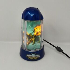 Vintage Rabbit Tanaka Power Rangers Spencers 3D Rotating Lamp - Tested & Working